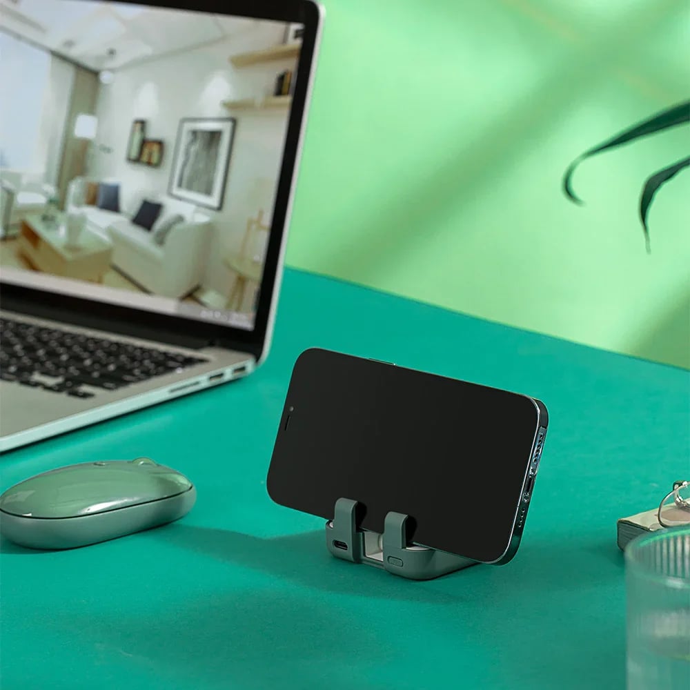 🔥Mini Power Bank et support de téléphone 