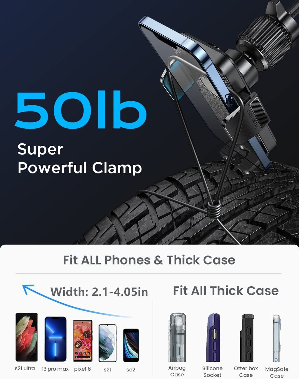 🎁NOUVEAU support de téléphone pour grille d'aération de voiture