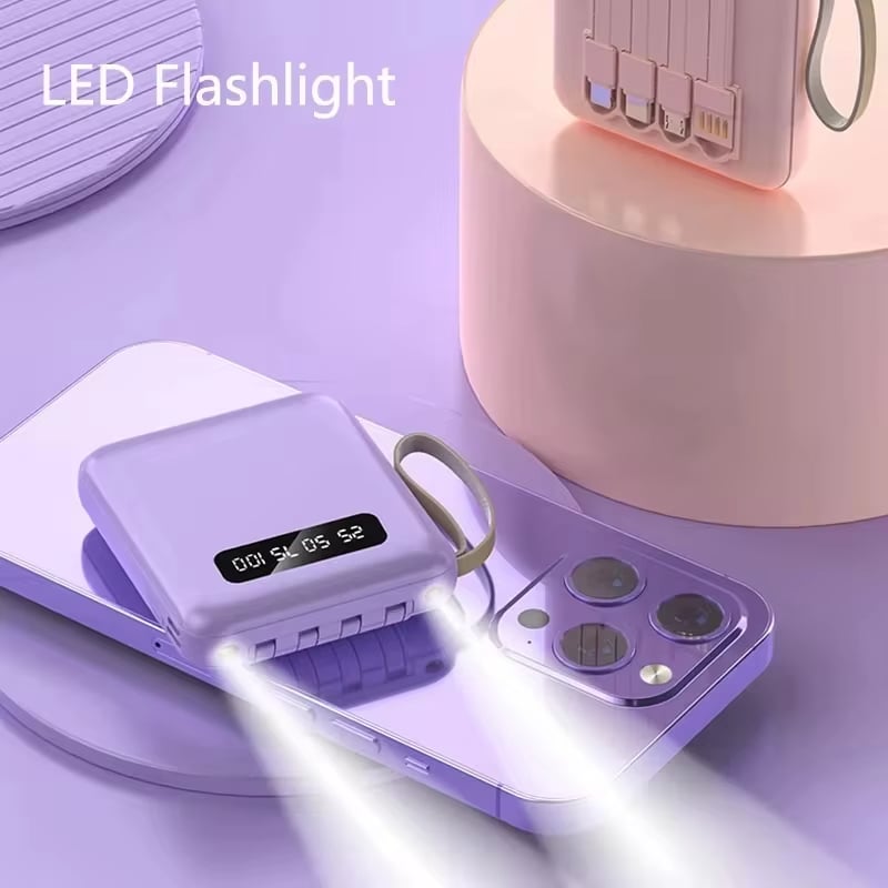 Banque d'alimentation 4 en 1 à charge rapide