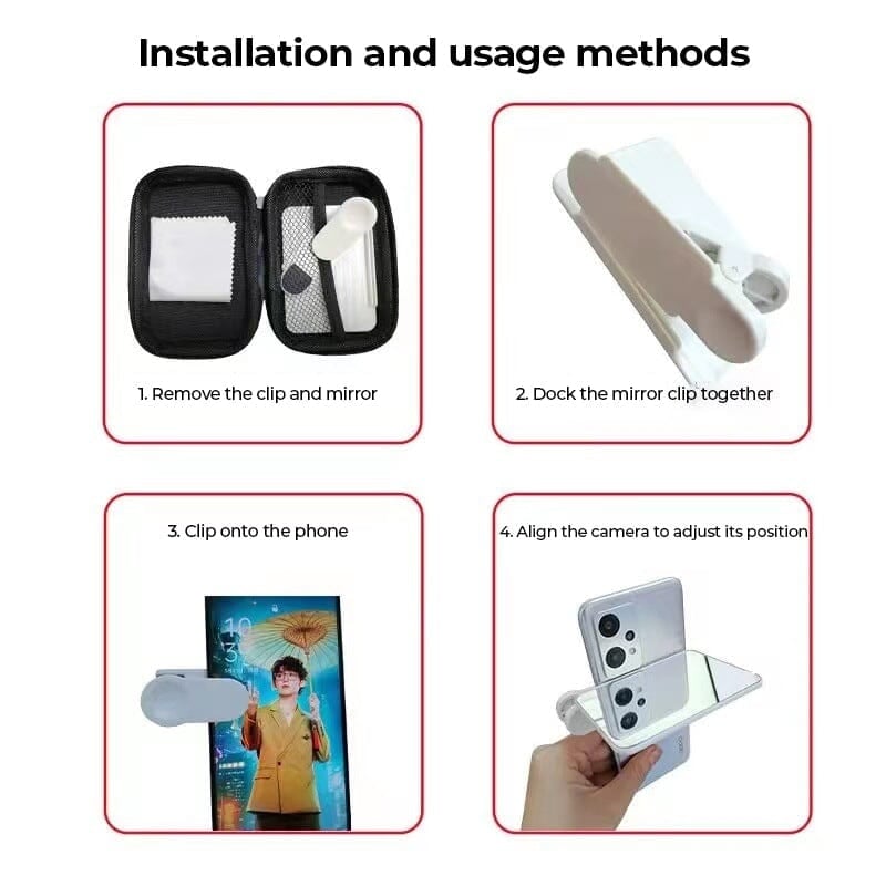 Caméra de réflexion pour téléphone portable