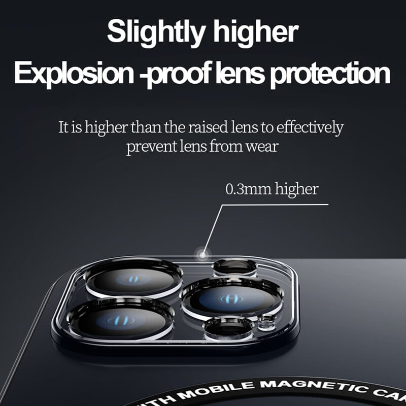 Étui de téléphone avec support magnétique pour iPhone