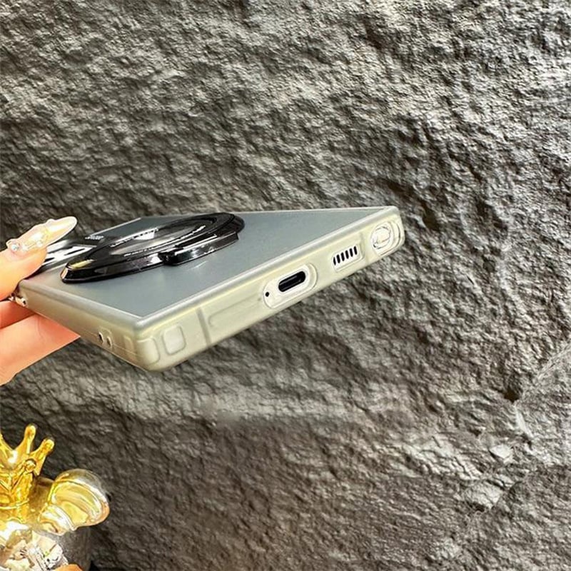 Étui magnétique invisible avec support pour Samsung 