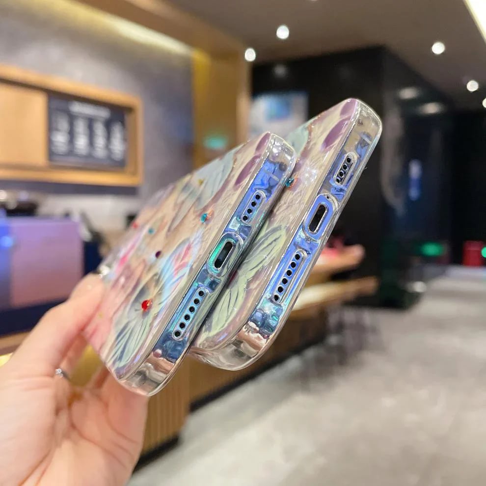 Coque de téléphone vintage à motif de fleurs peintes à l'huile, offre spéciale 