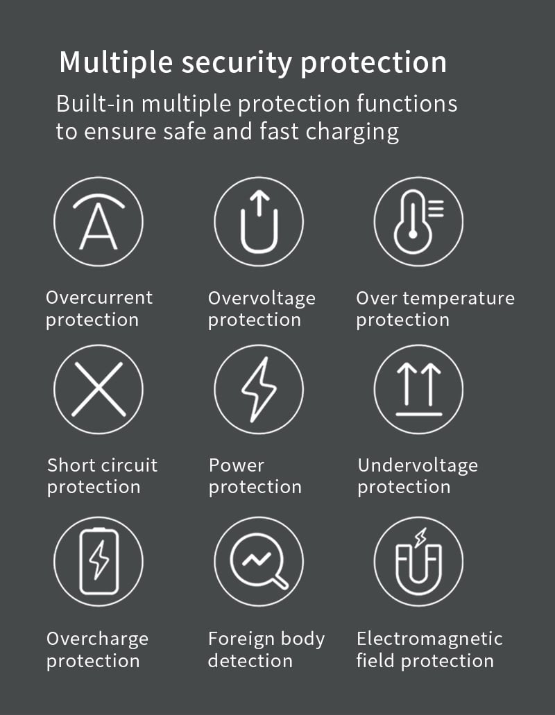 Chargeur sans fil pliable 3 en 1