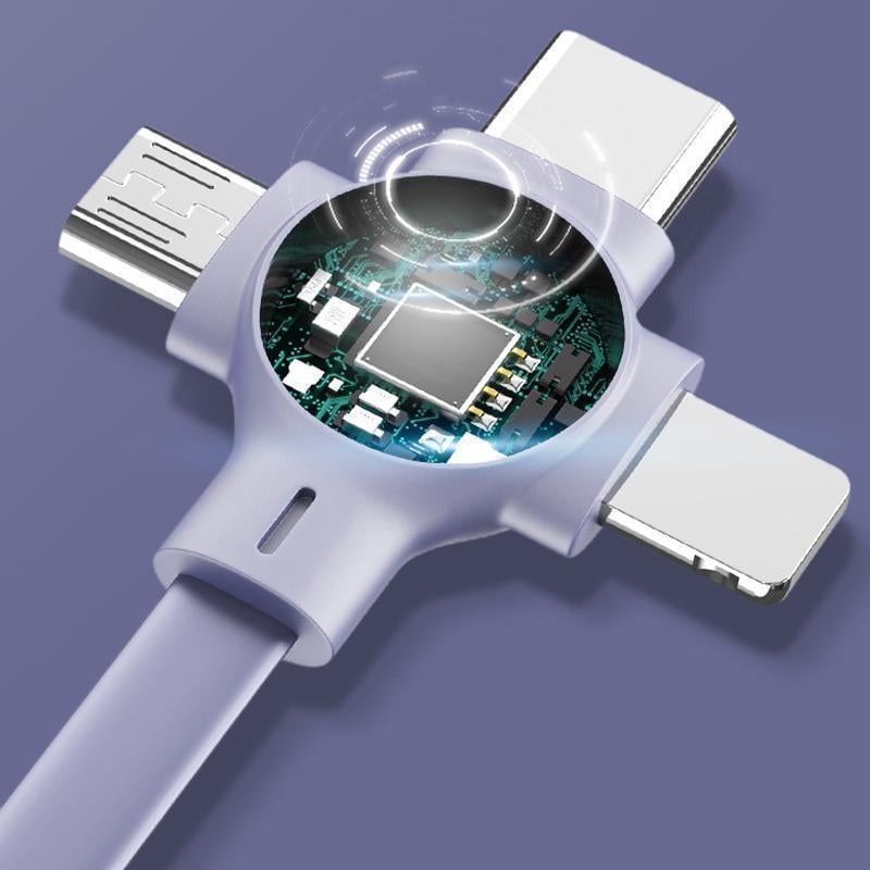 Support de téléphone avec câble de données 3 en 1