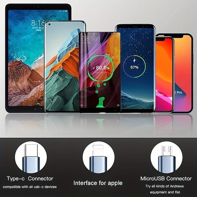 Câble de charge rapide 3 en 1📱