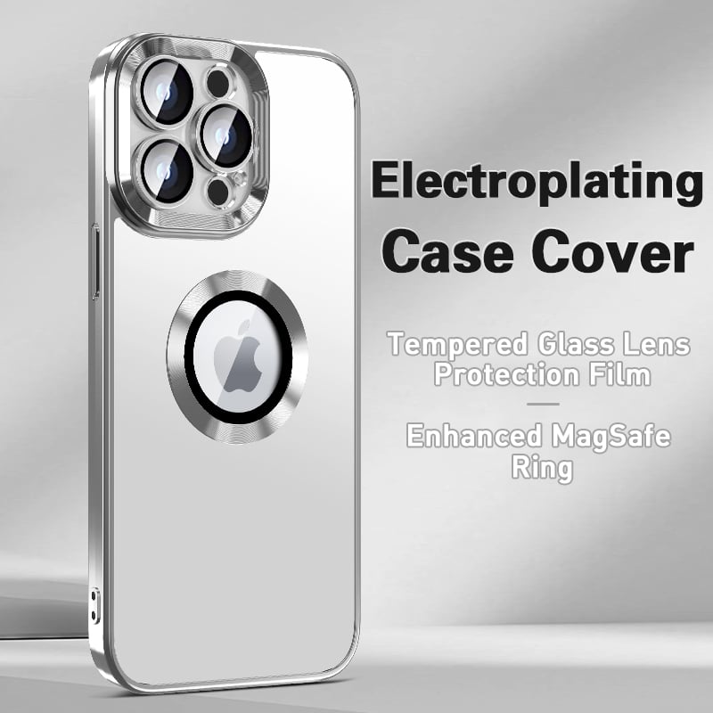 Coque de protection creuse pour objectif tout compris avec galvanoplastie pour iPhone