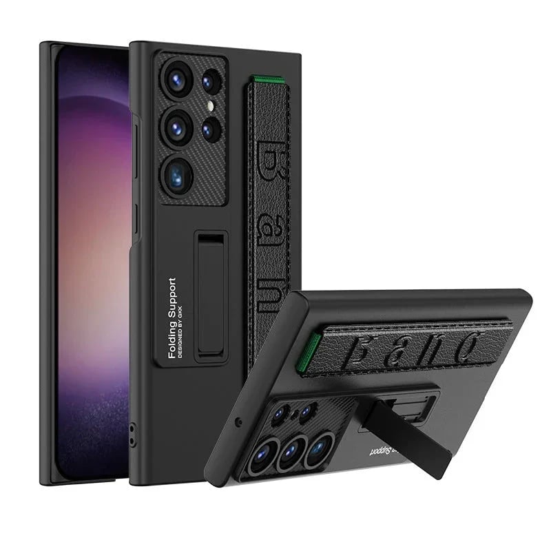 Étui de téléphone avec support de bracelet pour Samsung Galaxy S23 S22 Ultra Plus