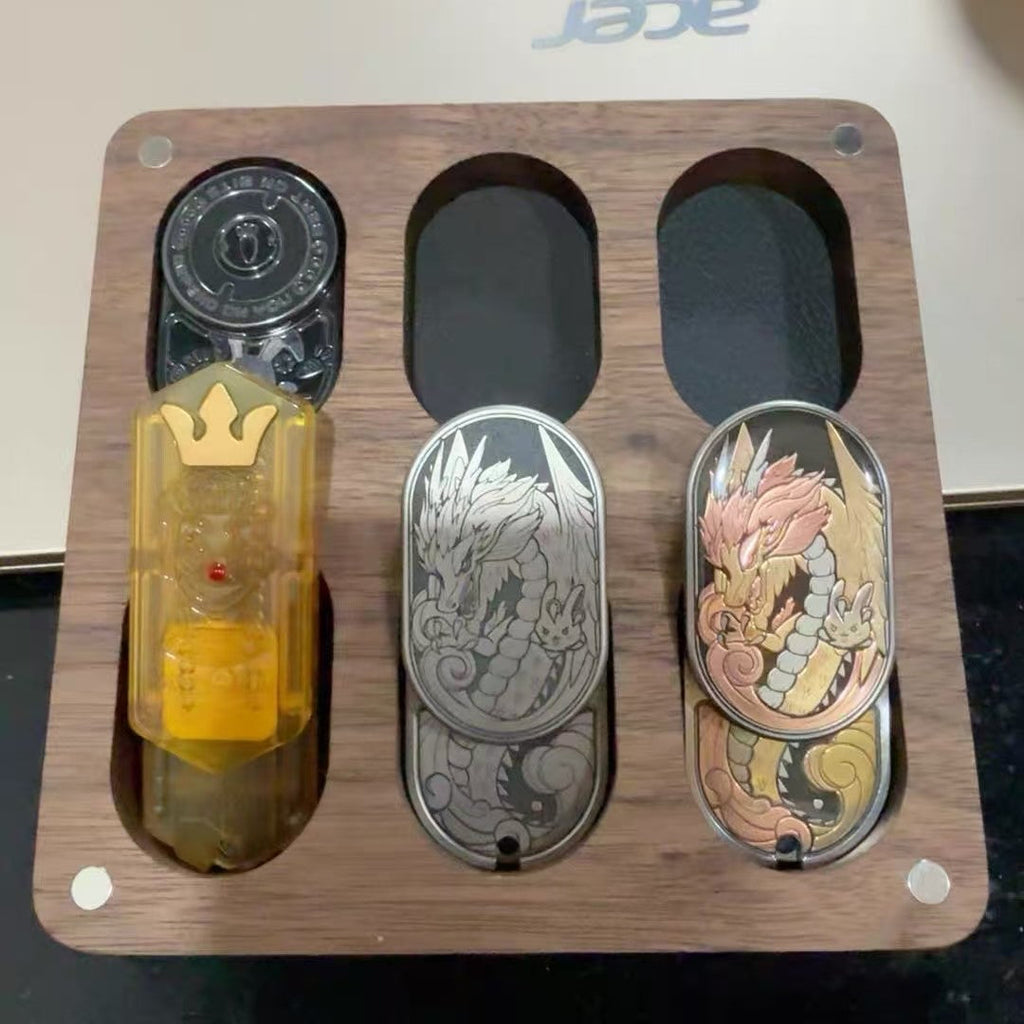 Groove/ Mix Wooden Display Case