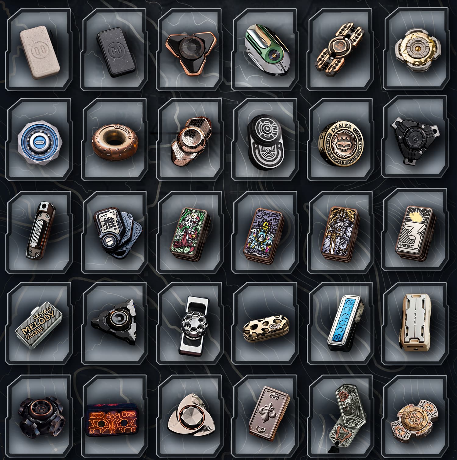 Exotic Mystery Fidget Box