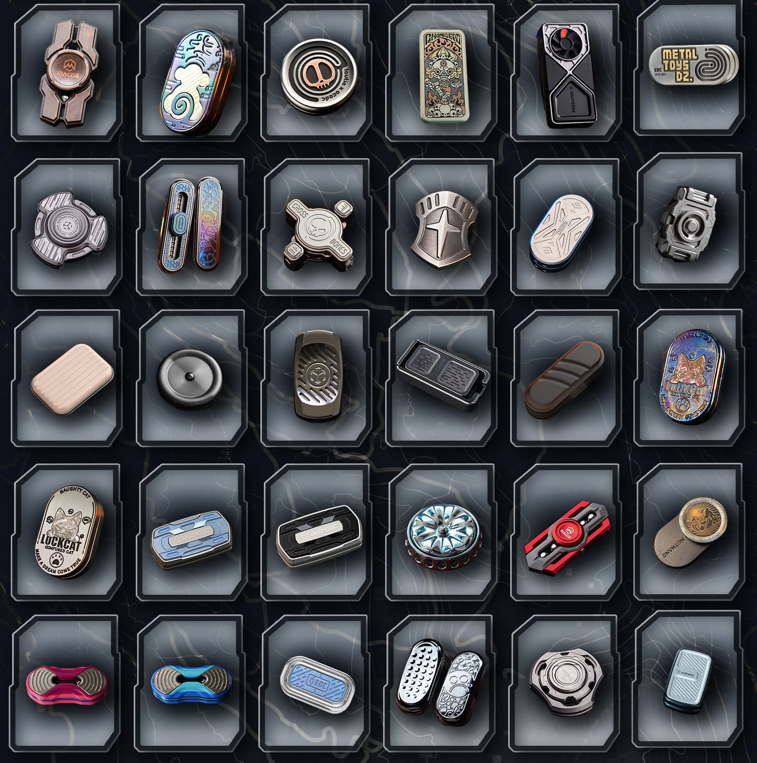 Exotic Mystery Fidget Box