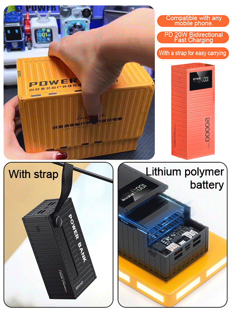 Nouvelle banque d'alimentation à charge ultra rapide de 66 W 