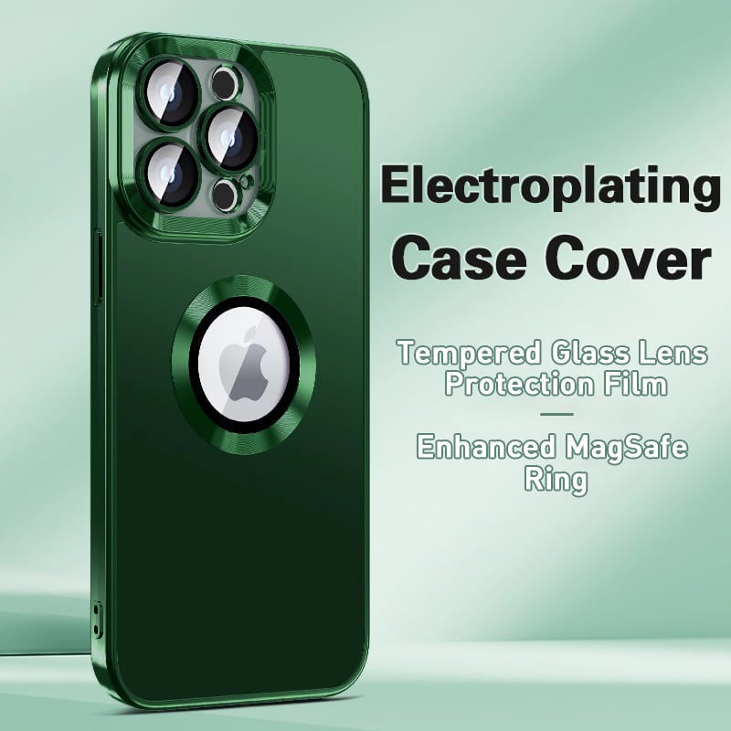 Coque de protection creuse pour objectif tout compris avec galvanoplastie pour iPhone