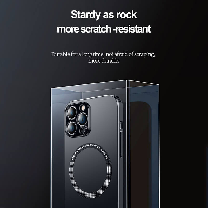 Étui de téléphone avec support magnétique pour iPhone