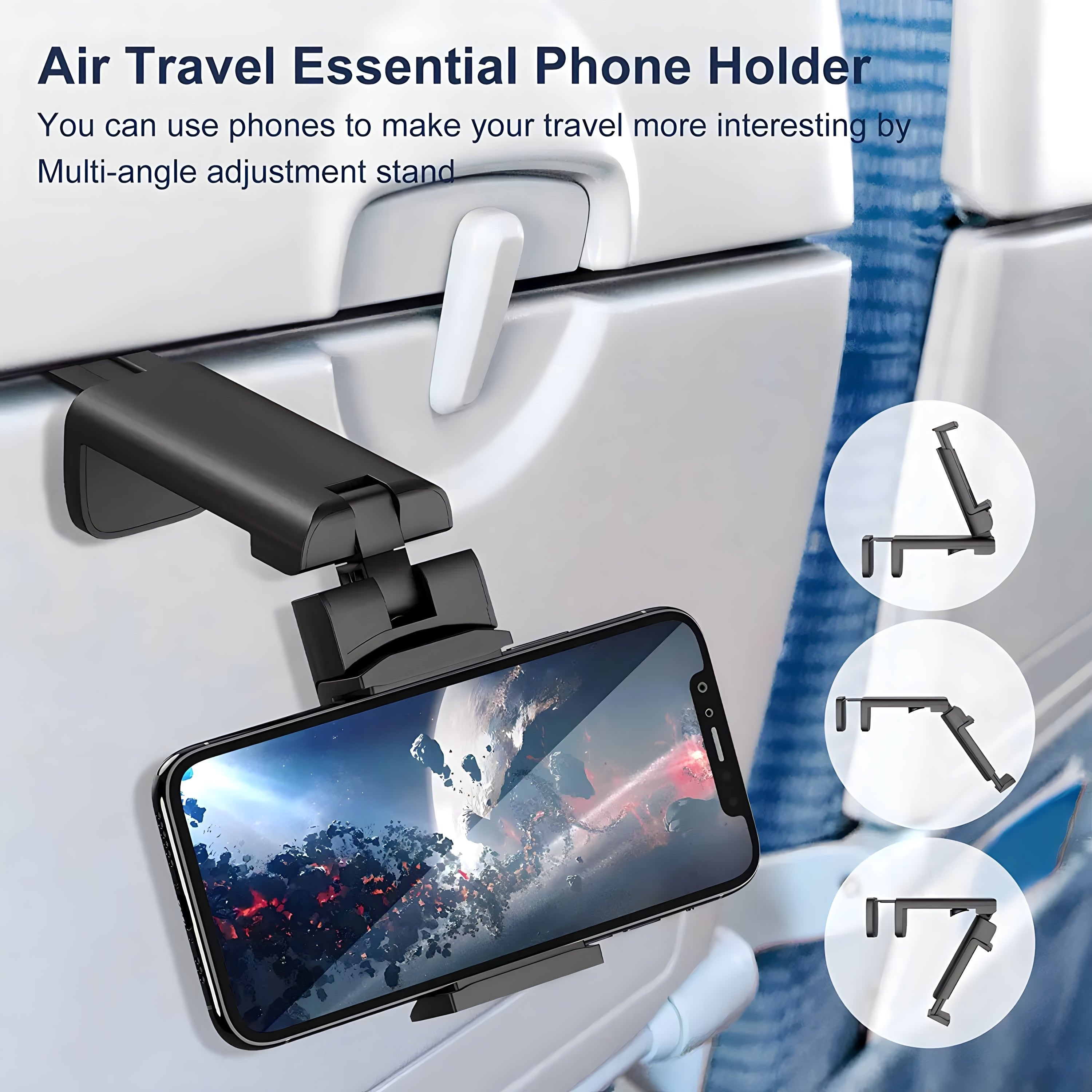 Support de téléphone pour avion