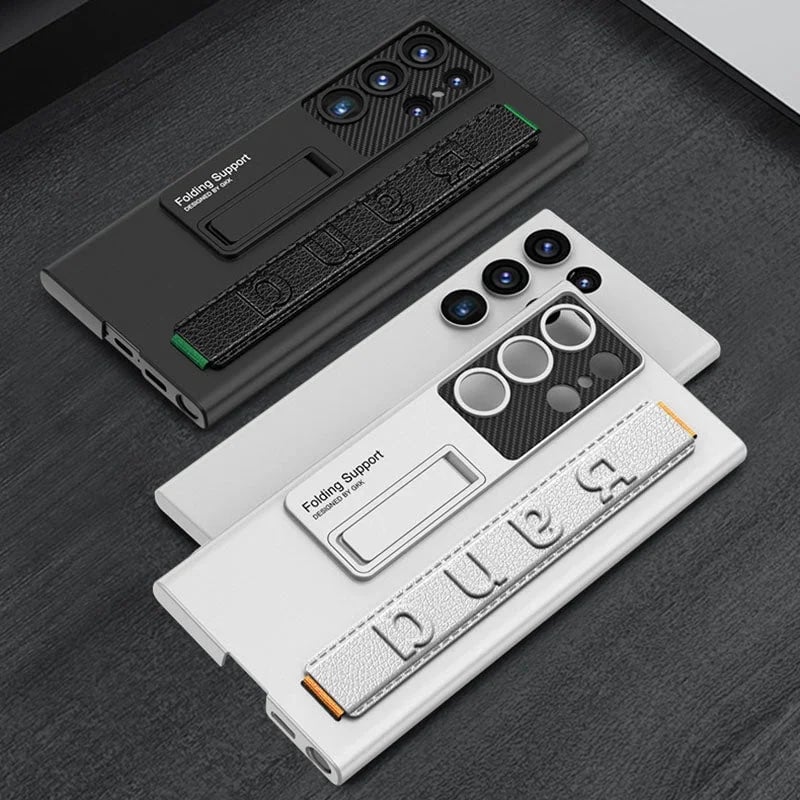 Étui de téléphone avec support de bracelet pour Samsung Galaxy S23 S22 Ultra Plus