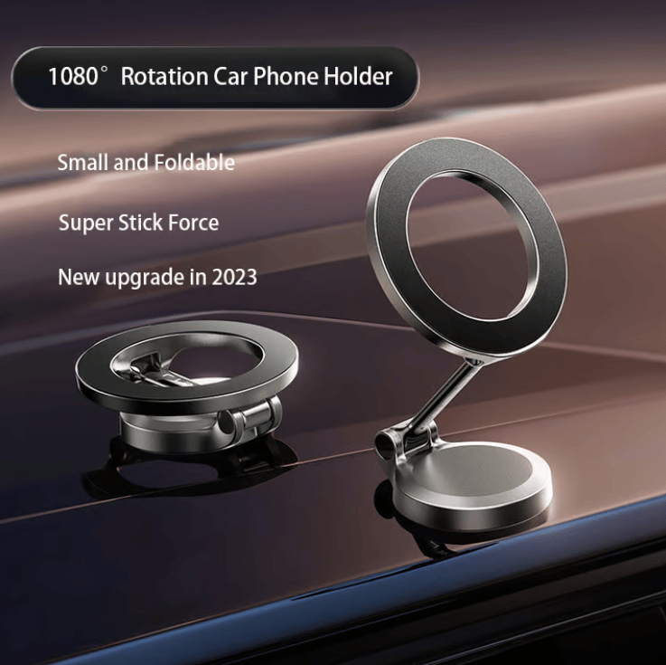 Support de téléphone ultra-magnétique pour voiture - Compatible avec le dernier iPhone 15