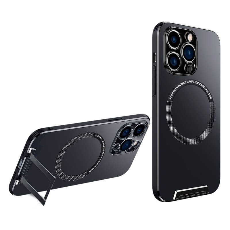 Étui de téléphone avec support magnétique pour iPhone